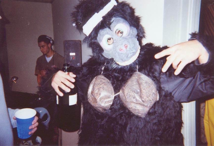 The drunken monkey, Nick himself