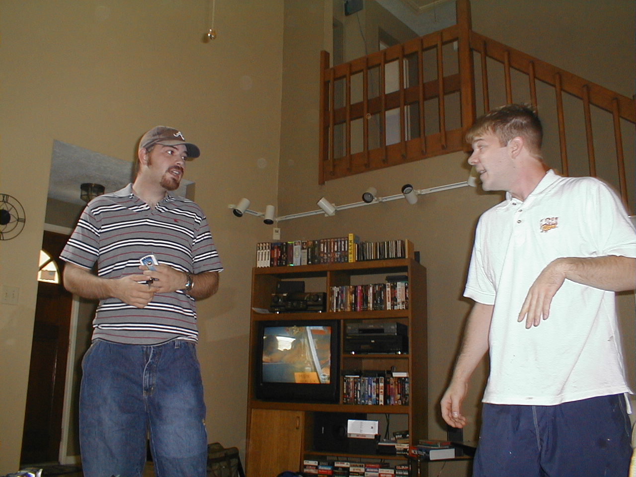 Paul & TJ about to throw down