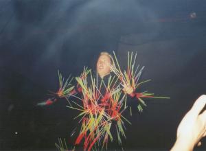 Rabbit In The Moon (glow suit)