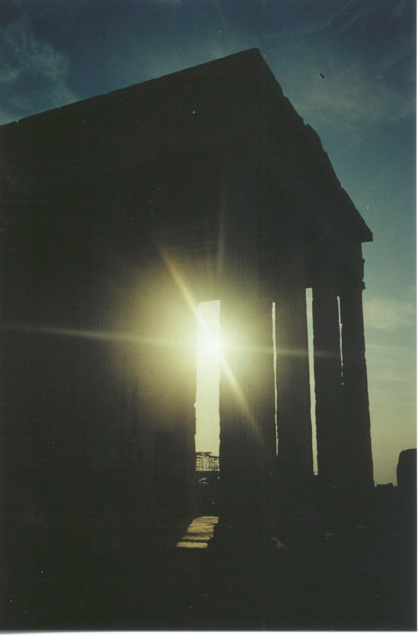 Sunset on the Acropolis