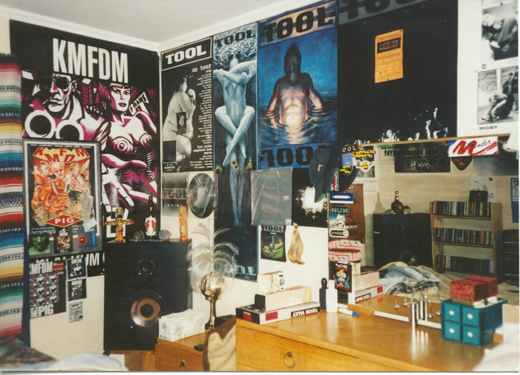 This was my room in high school