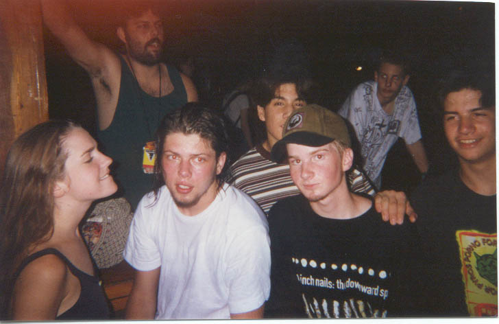 Me & Dax at an Acid Bath show '97
